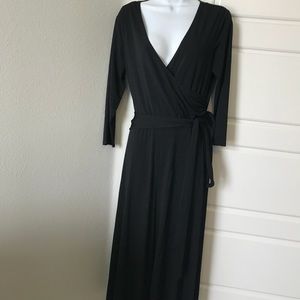 Gently Worn Black Culotte Donna Morgan